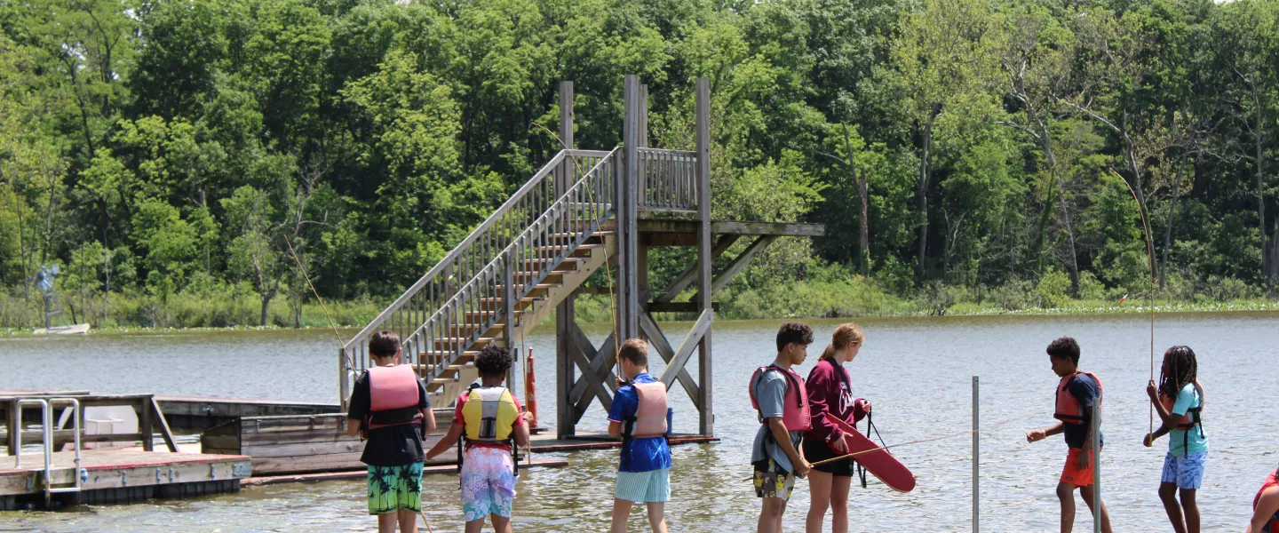 Fishing Camp header Camp Willson 2025