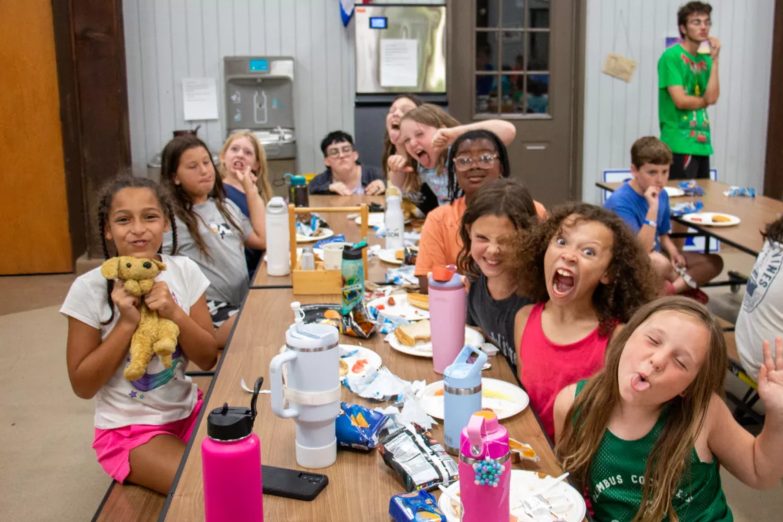 Lunch and Dinner Camp Willson 2025